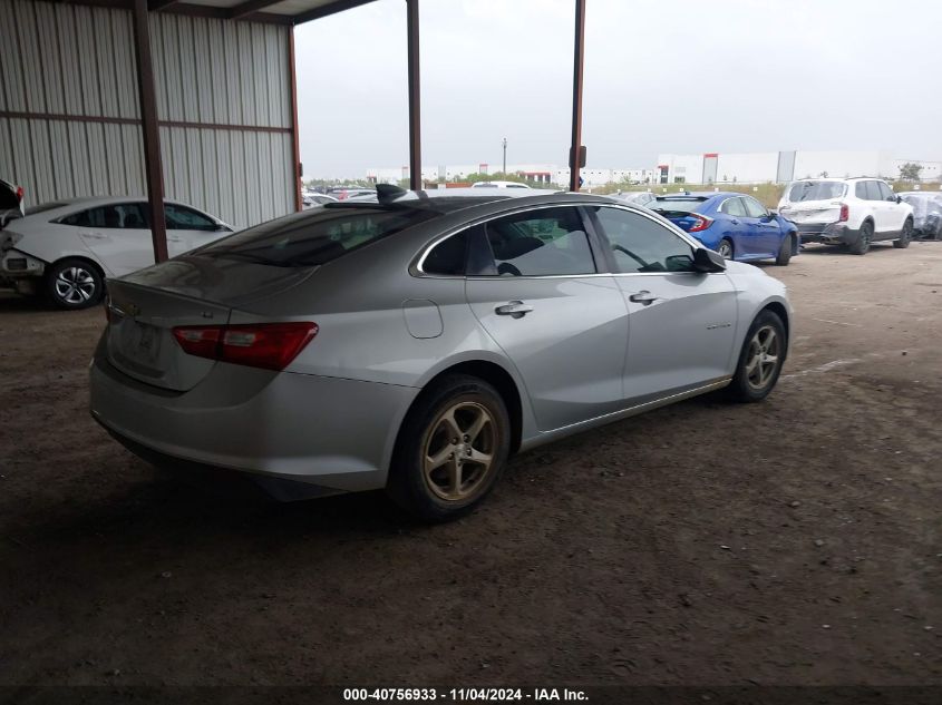 VIN 1G1ZB5ST7GF264550 2016 Chevrolet Malibu, LS no.4