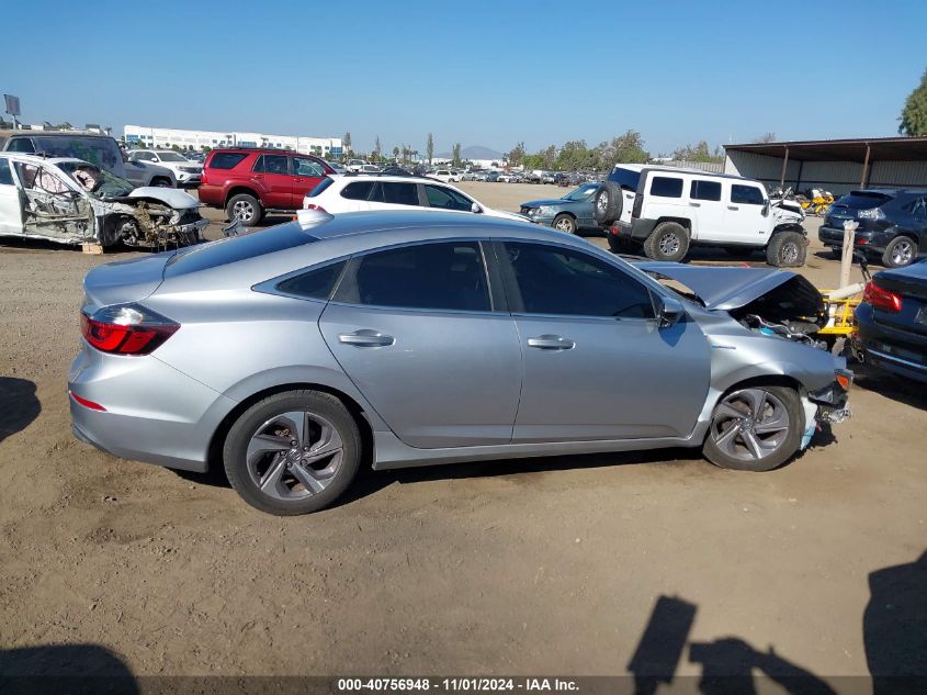 2019 Honda Insight Ex VIN: 19XZE4F51KE006497 Lot: 40756948