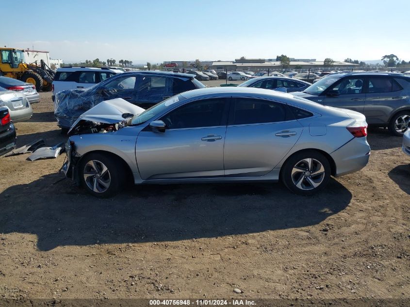 2019 Honda Insight Ex VIN: 19XZE4F51KE006497 Lot: 40756948