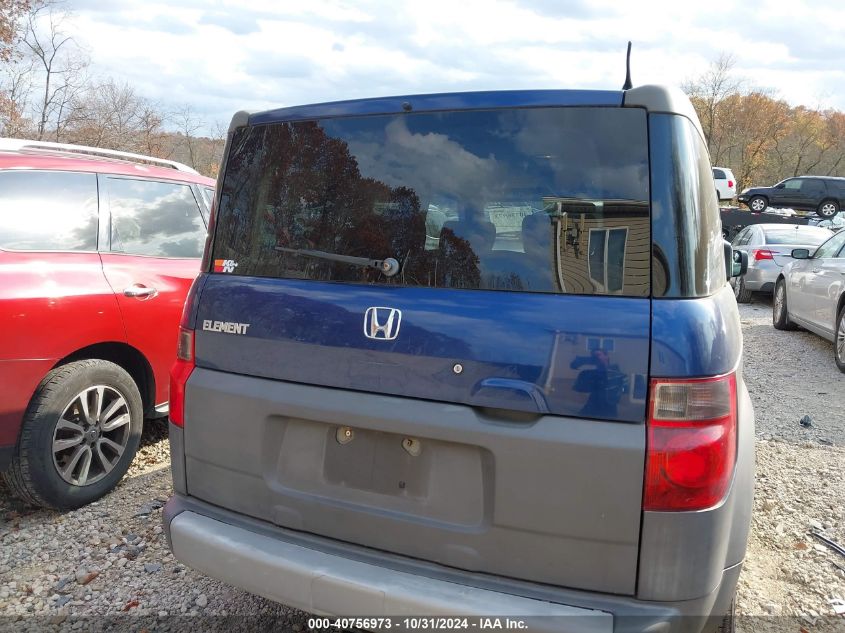 2003 Honda Element Ex VIN: 5J6YH28533L049035 Lot: 40756973