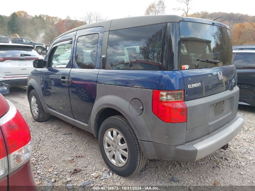 2003 Honda Element Ex VIN: 5J6YH28533L049035 Lot: 40756973