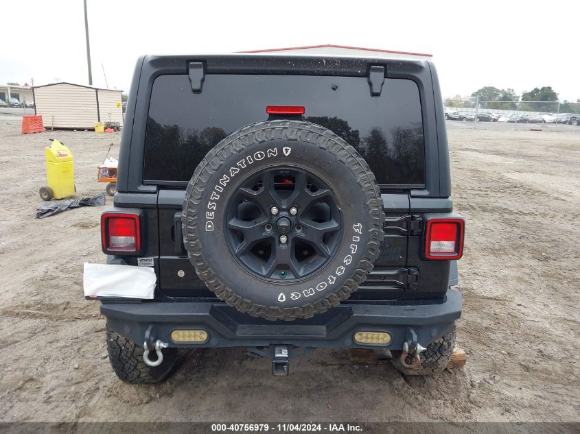 2020 Jeep Wrangler Unlimited Willys 4X4 VIN: 1C4HJXDN2LW206825 Lot: 40756979