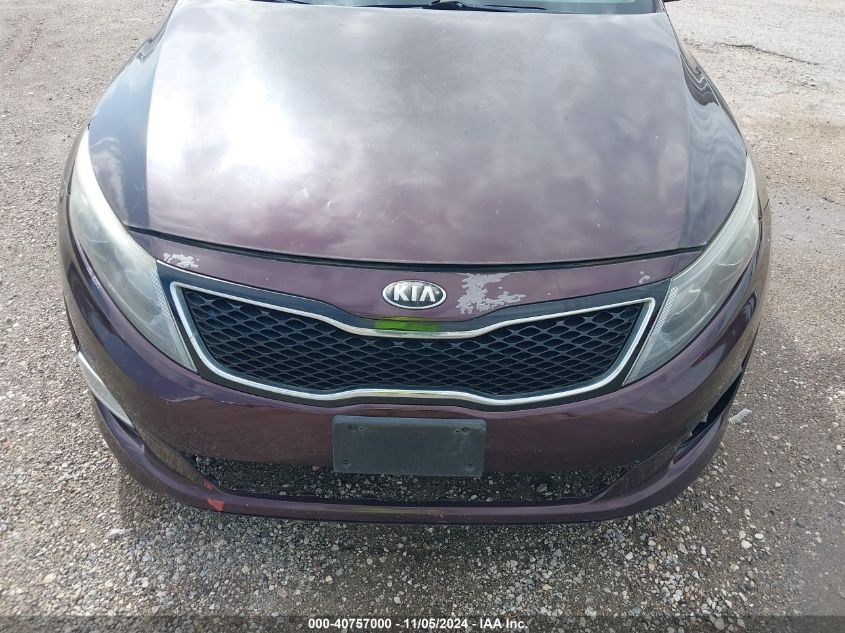 2014 Kia Optima Lx VIN: 5XXGM4A78EG324504 Lot: 40757000