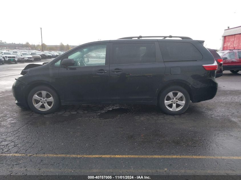 2015 Toyota Sienna Le 8 Passenger VIN: 5TDKK3DC6FS550611 Lot: 40757005