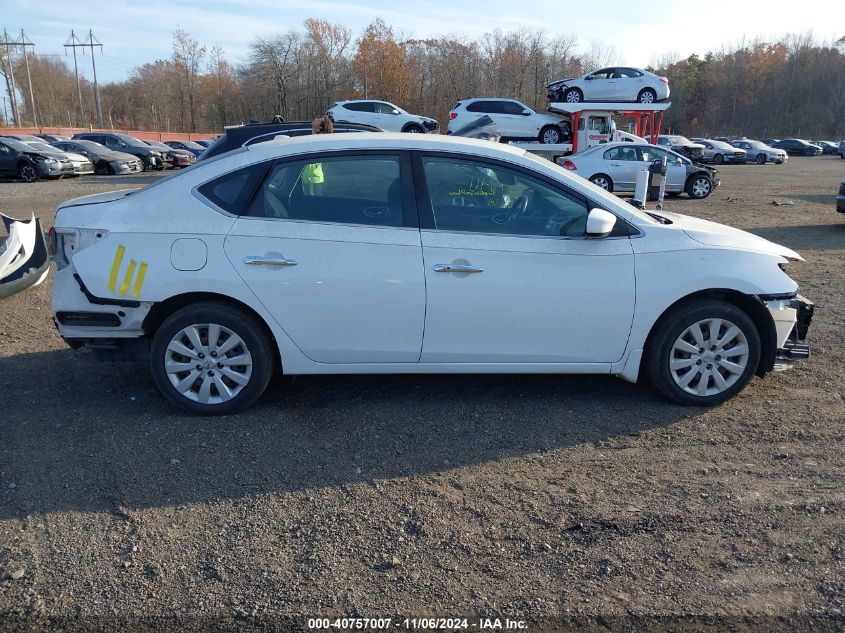 2017 Nissan Sentra Sv VIN: 3N1AB7AP2HY396102 Lot: 40757007