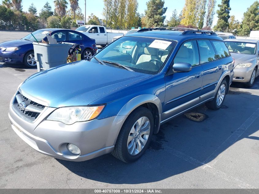 2008 Subaru Outback 2.5I Limited/2.5I Limited L.l. Bean Edition VIN: 4S4BP62C287340134 Lot: 40757008