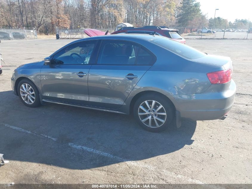 2012 Volkswagen Jetta 2.5L Se VIN: 3VWDP7AJ5CM396941 Lot: 40757014