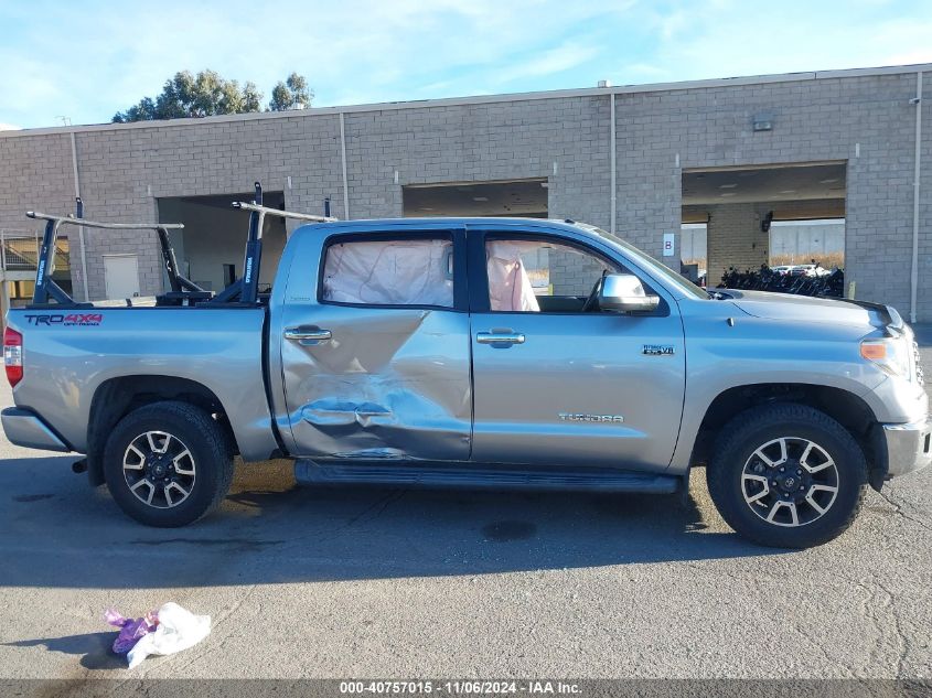 2017 Toyota Tundra Limited 5.7L V8 VIN: 5TFHY5F14HX652776 Lot: 40757015