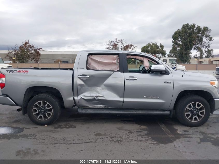 2017 Toyota Tundra Limited 5.7L V8 VIN: 5TFHY5F14HX652776 Lot: 40757015