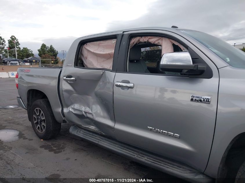 2017 Toyota Tundra Limited 5.7L V8 VIN: 5TFHY5F14HX652776 Lot: 40757015