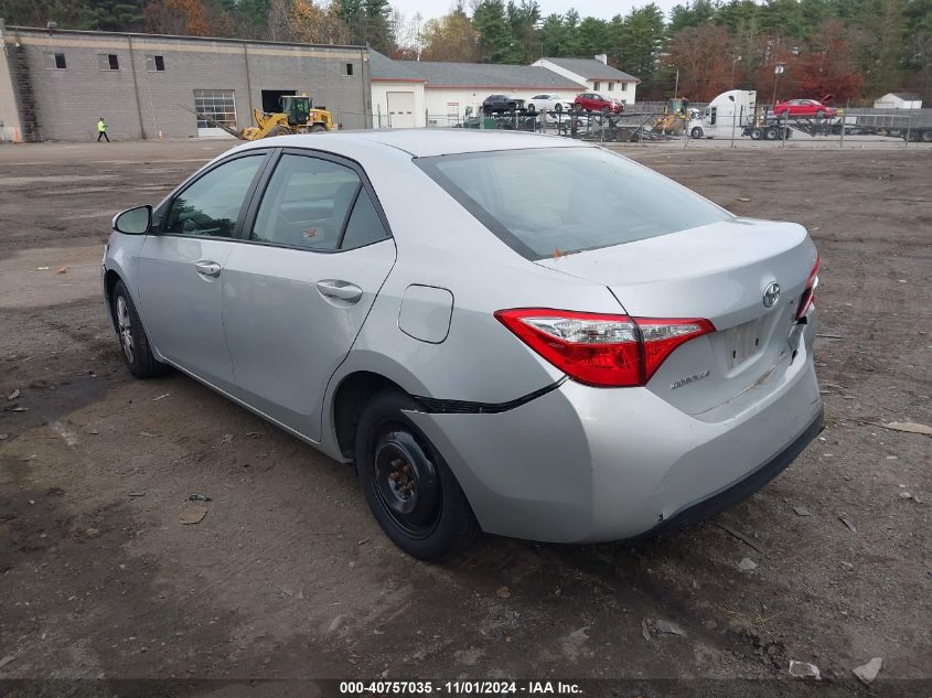 2016 Toyota Corolla L VIN: 2T1BURHE0GC597541 Lot: 40757035