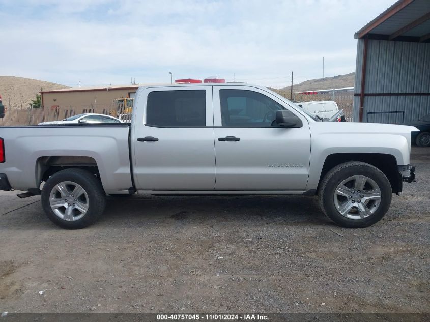 2018 Chevrolet Silverado 1500 Custom VIN: 3GCPCPEC7JG376368 Lot: 40757045