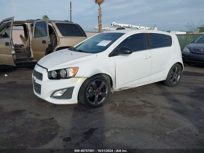 2015 Chevrolet Sonic Rs Auto VIN: 1G1JG6SB1F4104654 Lot: 40757051