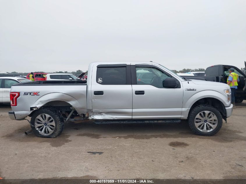 2017 FORD F150 VIN: 1FTEW1CP1HKD80209