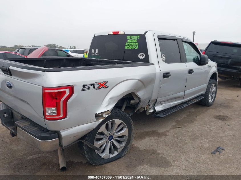 2017 FORD F150 VIN: 1FTEW1CP1HKD80209