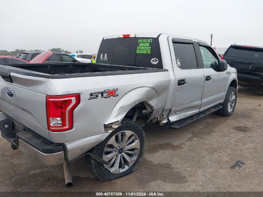 2017 Ford F-150 Xl VIN: 1FTEW1CP1HKD80209 Lot: 40757059