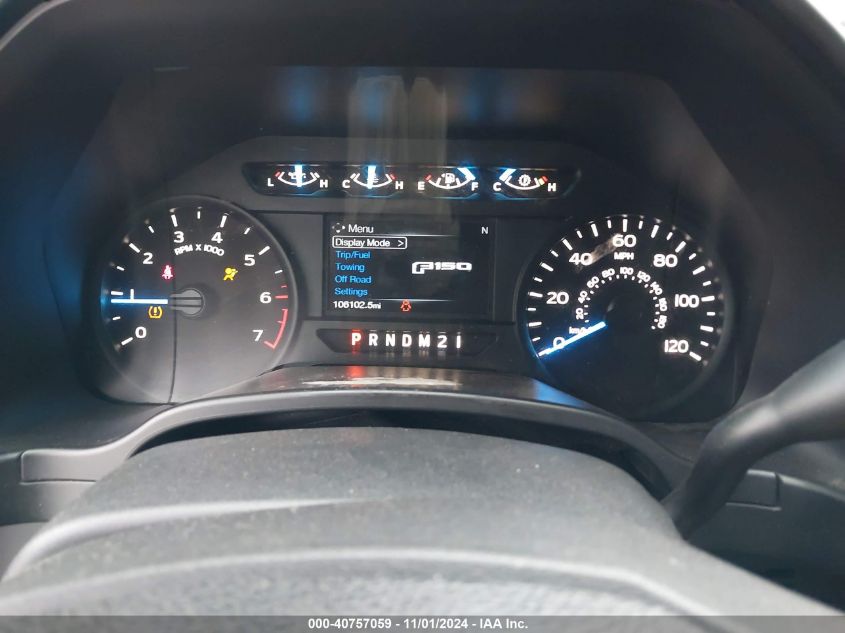 2017 FORD F150 VIN: 1FTEW1CP1HKD80209