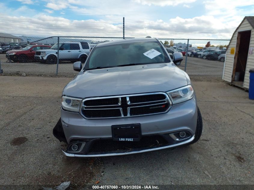 2014 Dodge Durango Sxt VIN: 1C4RDJAG7EC278722 Lot: 40757060