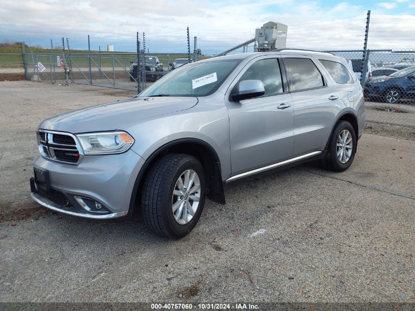 2014 DODGE DURANGO SXT - 1C4RDJAG7EC278722