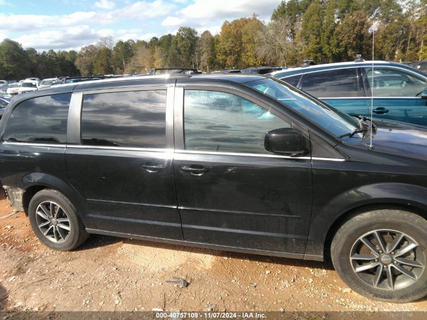 2017 Dodge Grand Caravan Sxt VIN: 2C4RDGCG3HR791719 Lot: 40757109