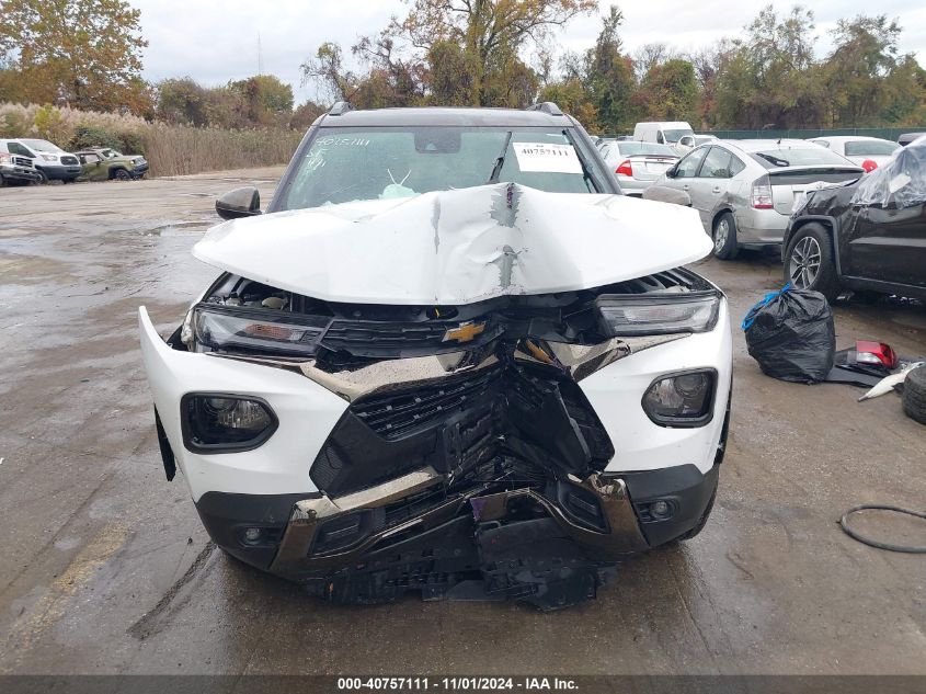 2022 Chevrolet Trailblazer Awd Activ VIN: KL79MSSL0NB043535 Lot: 40757111