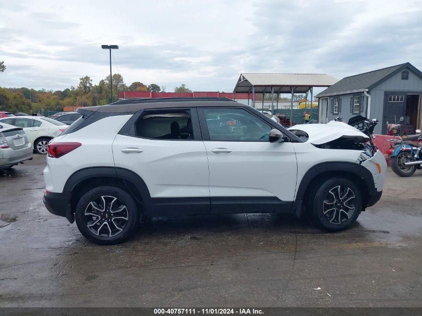 2022 Chevrolet Trailblazer Awd Activ VIN: KL79MSSL0NB043535 Lot: 40757111