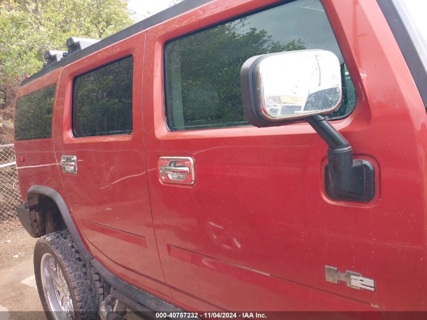 2003 Hummer H2 VIN: 5GRGN23U33H137531 Lot: 40757232