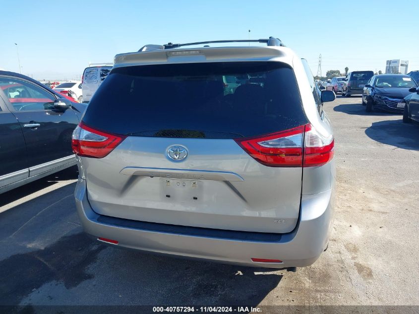 2017 Toyota Sienna Xle 8 Passenger VIN: 5TDYZ3DC5HS878563 Lot: 40757294