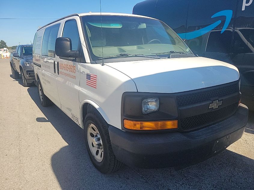 2013 Chevrolet Express 1500 Work Van VIN: 1GCSGAFX8D1156303 Lot: 40757328