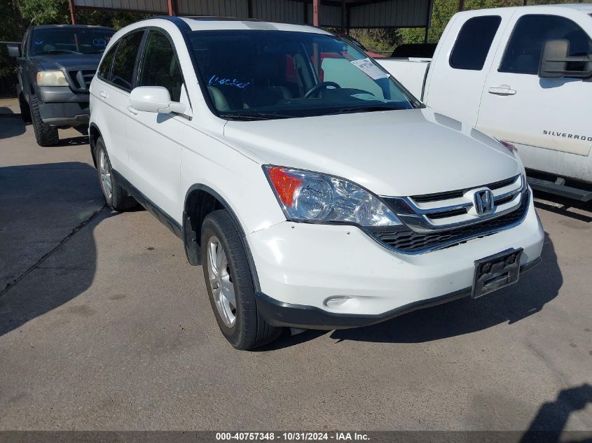 2010 Honda Cr-V Ex-L VIN: 5J6RE3H77AL048567 Lot: 40757348