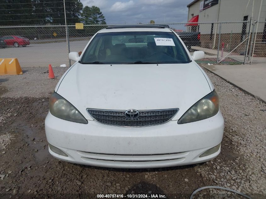 2002 Toyota Camry Se VIN: 4T1BE32K72U018965 Lot: 40757416