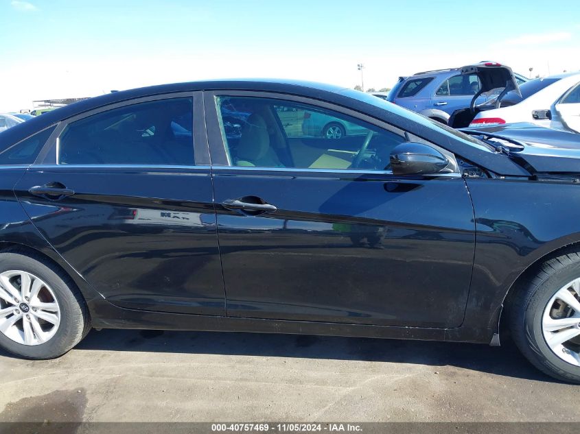 2013 Hyundai Sonata Gls VIN: 5NPEB4AC0DH675372 Lot: 40757469