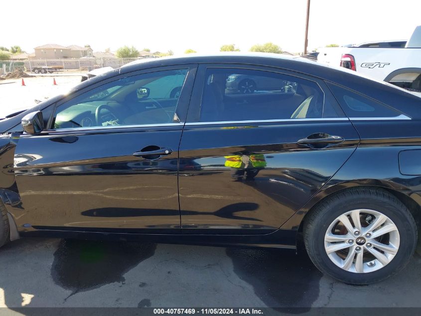 2013 Hyundai Sonata Gls VIN: 5NPEB4AC0DH675372 Lot: 40757469