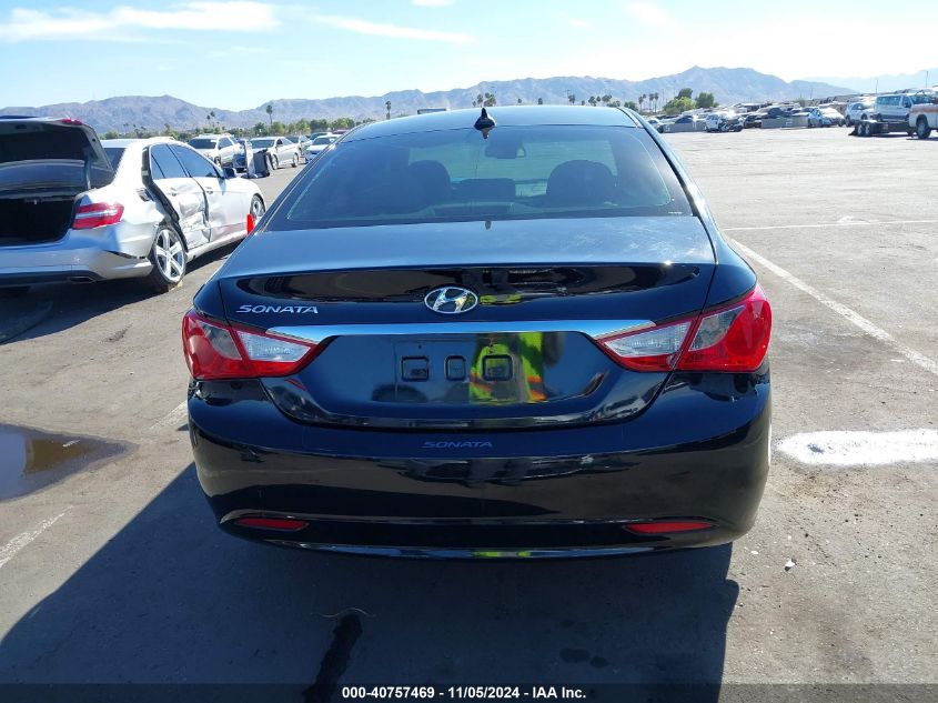 2013 Hyundai Sonata Gls VIN: 5NPEB4AC0DH675372 Lot: 40757469