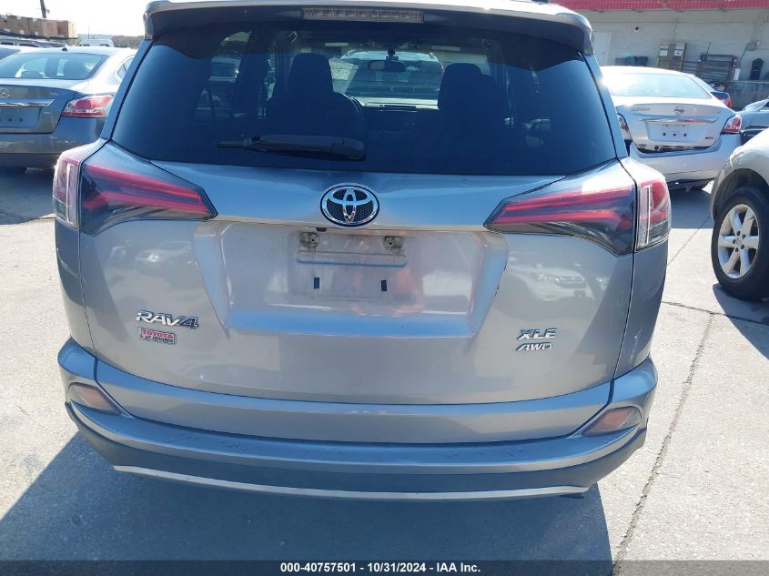 2016 Toyota Rav4 Xle VIN: 2T3RFREV1GW430592 Lot: 40757501