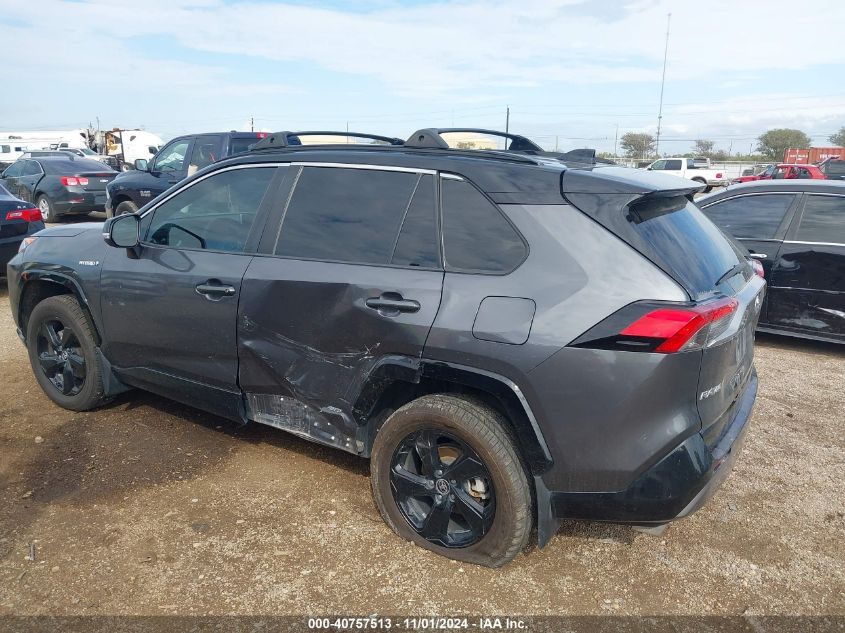 2021 Toyota Rav4 Hybrid Xse VIN: 2T3E6RFV8MW018159 Lot: 40757513