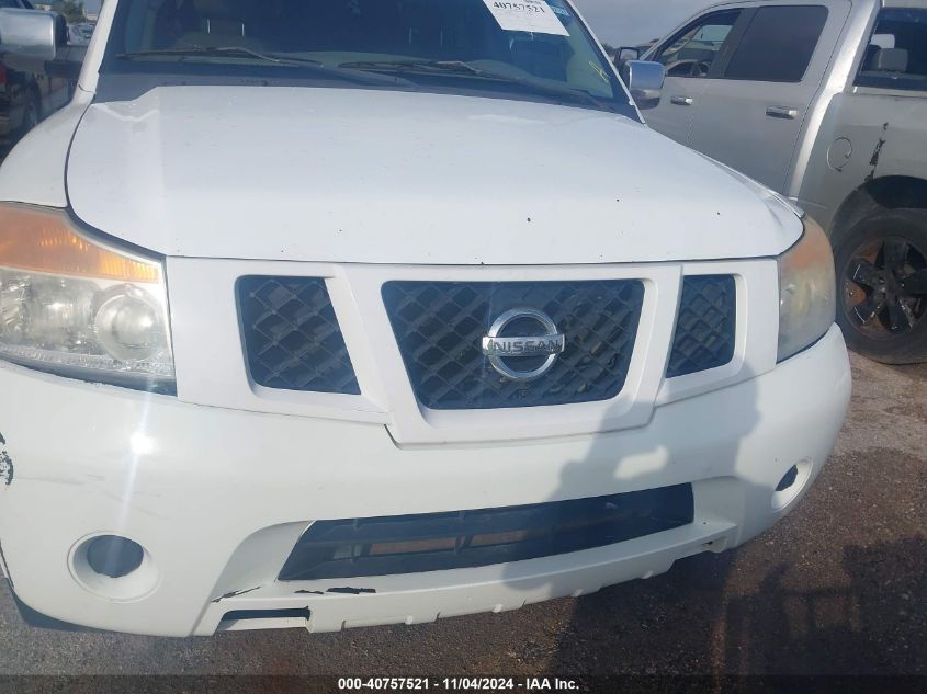 2010 Nissan Armada Se VIN: 5N1BA0ND2AN618728 Lot: 40757521