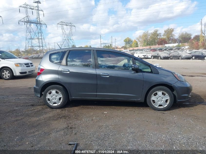 2013 Honda Fit VIN: JHMGE8H33DC048513 Lot: 40757527