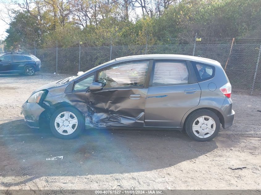 2013 Honda Fit VIN: JHMGE8H33DC048513 Lot: 40757527