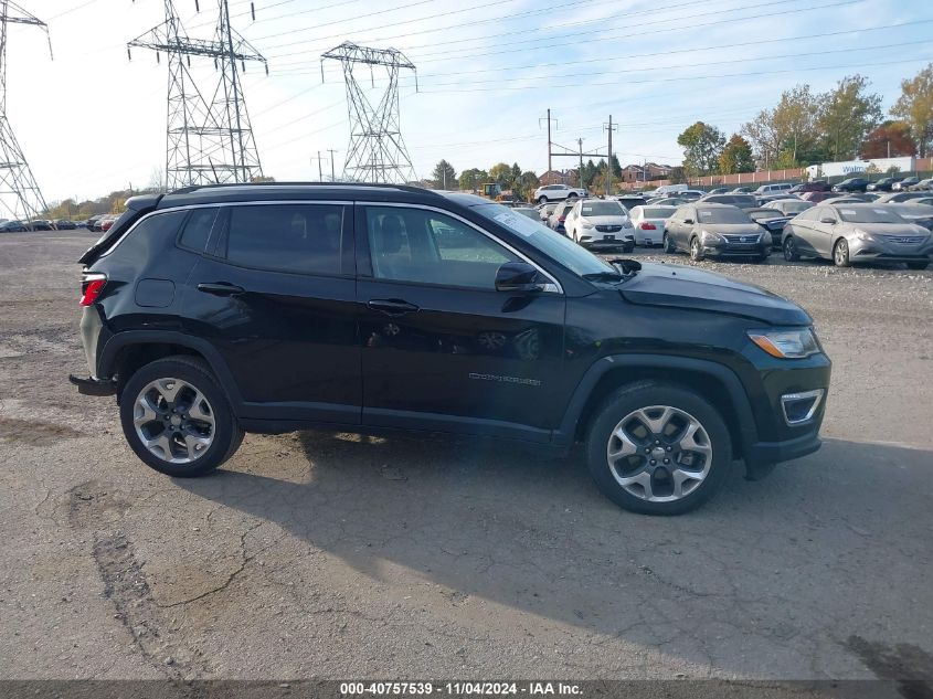 2018 Jeep Compass Limited 4X4 VIN: 3C4NJDCB6JT199308 Lot: 40757539