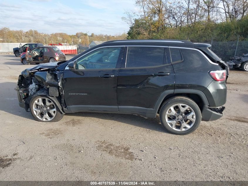 2018 Jeep Compass Limited 4X4 VIN: 3C4NJDCB6JT199308 Lot: 40757539