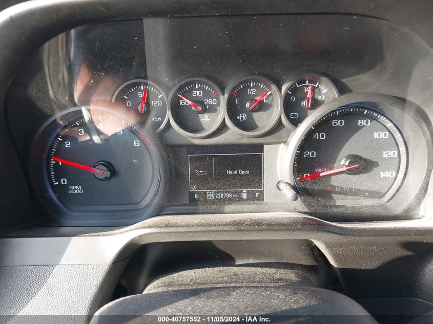 2020 CHEVROLET SILVERADO 1500 4WD  STANDARD BED WT - 3GCUYAEF6LG315964