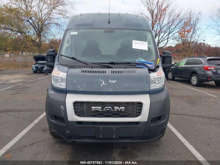 2019 Ram Promaster 2500 High Roof 159 Wb VIN: 3C6TRVDG0KE514973 Lot: 40757563