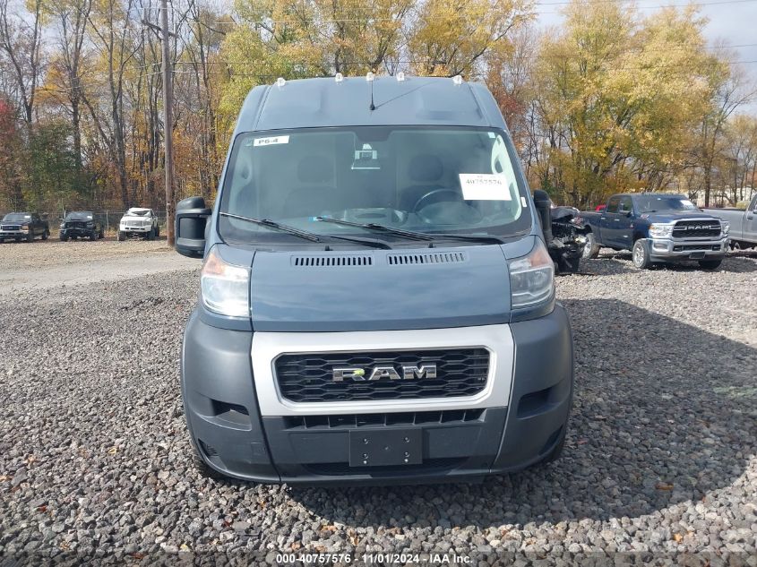 2020 Ram Promaster 3500 Cargo Van High Roof 159 Wb Ext VIN: 3C6URVJG4LE117857 Lot: 40757576