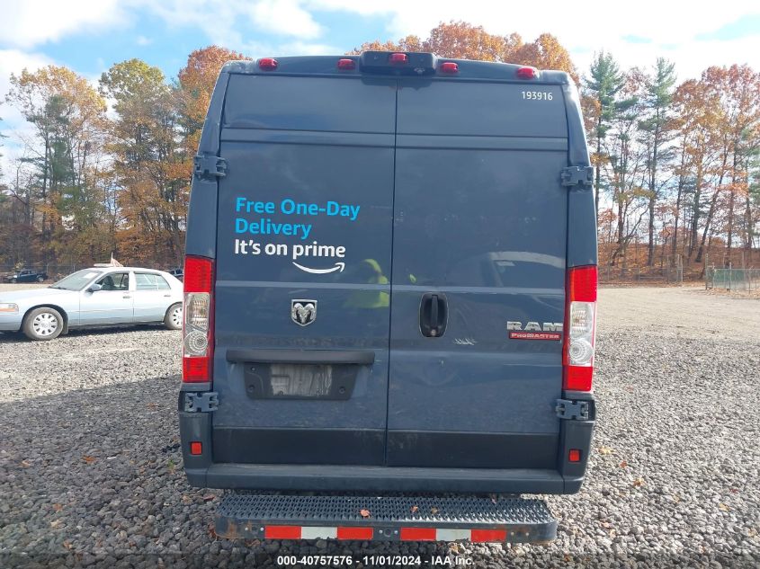 2020 Ram Promaster 3500 Cargo Van High Roof 159 Wb Ext VIN: 3C6URVJG4LE117857 Lot: 40757576