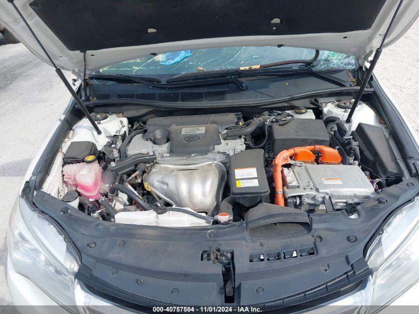 2016 TOYOTA CAMRY HYBRID XLE - 4T1BD1FK2GU179944