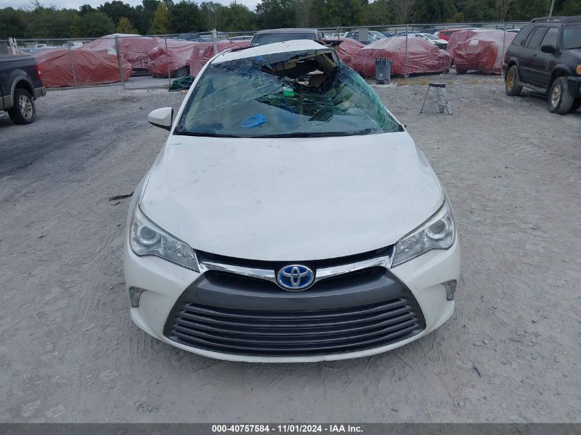 2016 TOYOTA CAMRY HYBRID XLE - 4T1BD1FK2GU179944