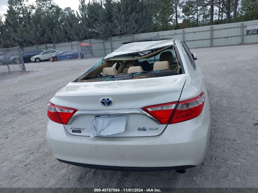 2016 TOYOTA CAMRY HYBRID XLE - 4T1BD1FK2GU179944