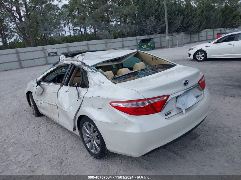 2016 TOYOTA CAMRY HYBRID XLE - 4T1BD1FK2GU179944