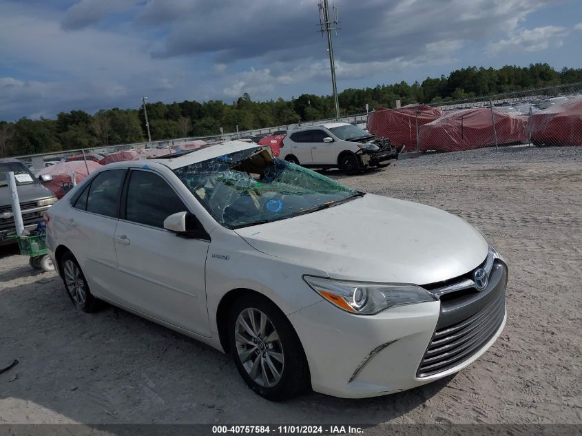 2016 Toyota Camry Hybrid Xle VIN: 4T1BD1FK2GU179944 Lot: 40757584